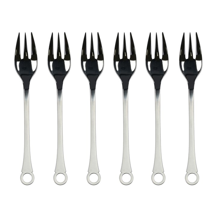 Tenedor para tarta Pantry 6 unidades - Acero inoxidable - Gense