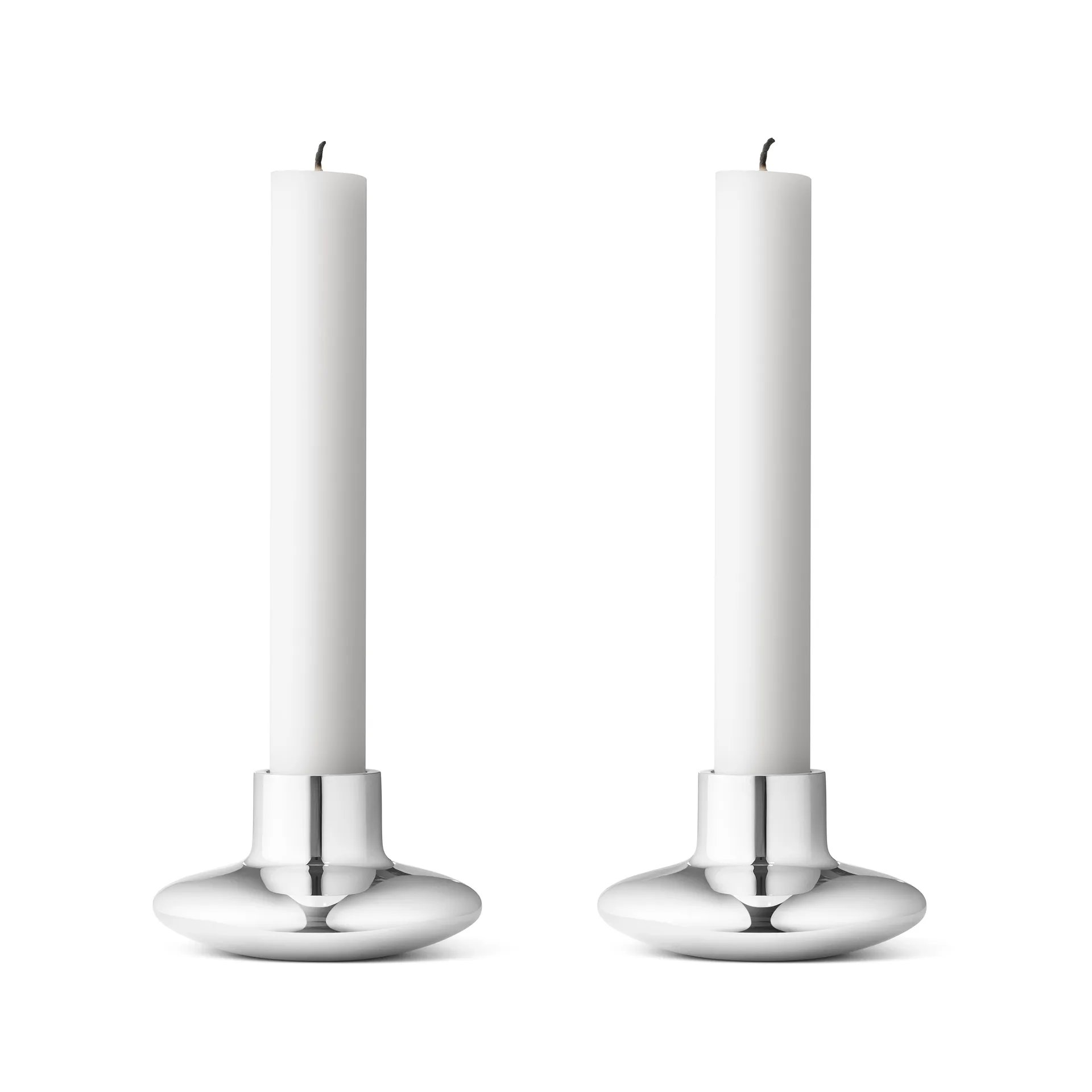 2 Candelabros HK, 4,2 cm Georg Jensen
