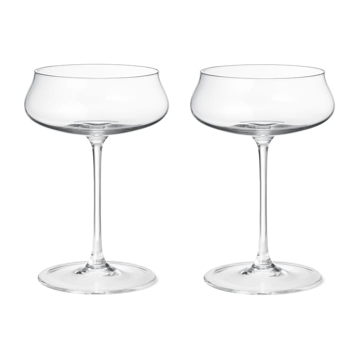 2 Copas de cóctel Sky coupe 25 cl - Transparente - Georg Jensen