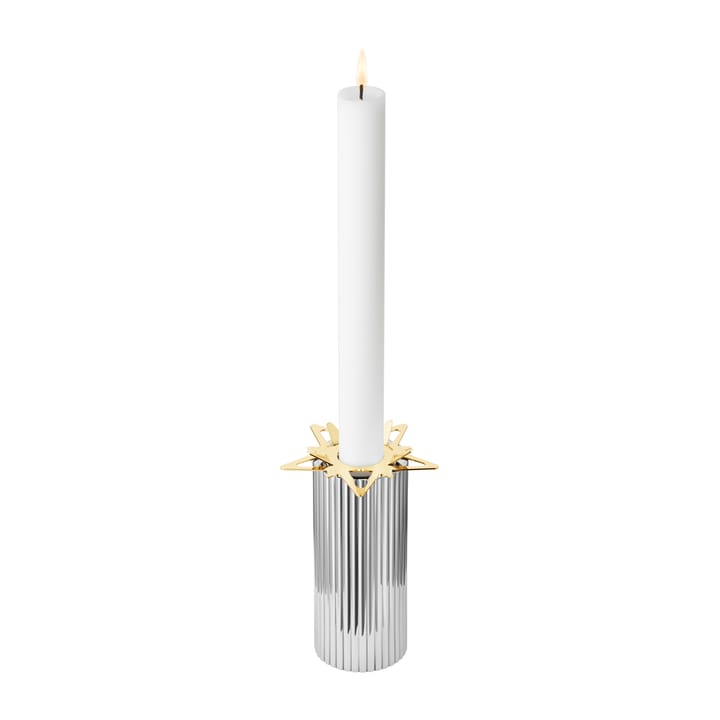 2 protectores para velas Classic christmas estrella - Dorado - Georg Jensen