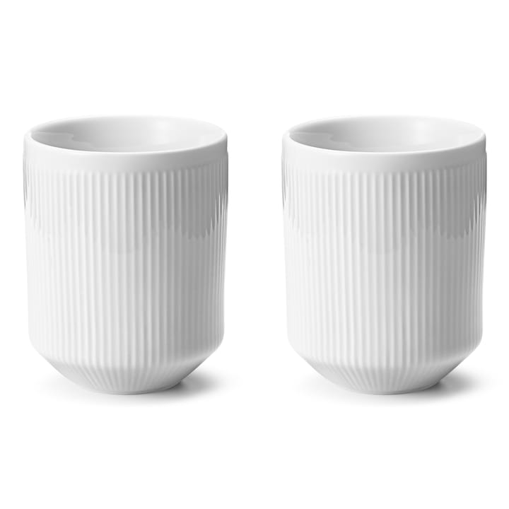 2 Tazas térmicas Bernadotte 26 cl - Porcelana - Georg Jensen