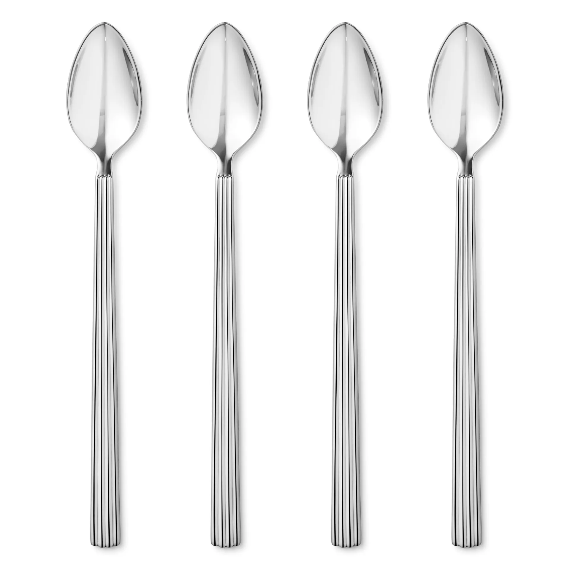 4 Cucharillas de café latte Bernadotte, set de 4 Georg Jensen