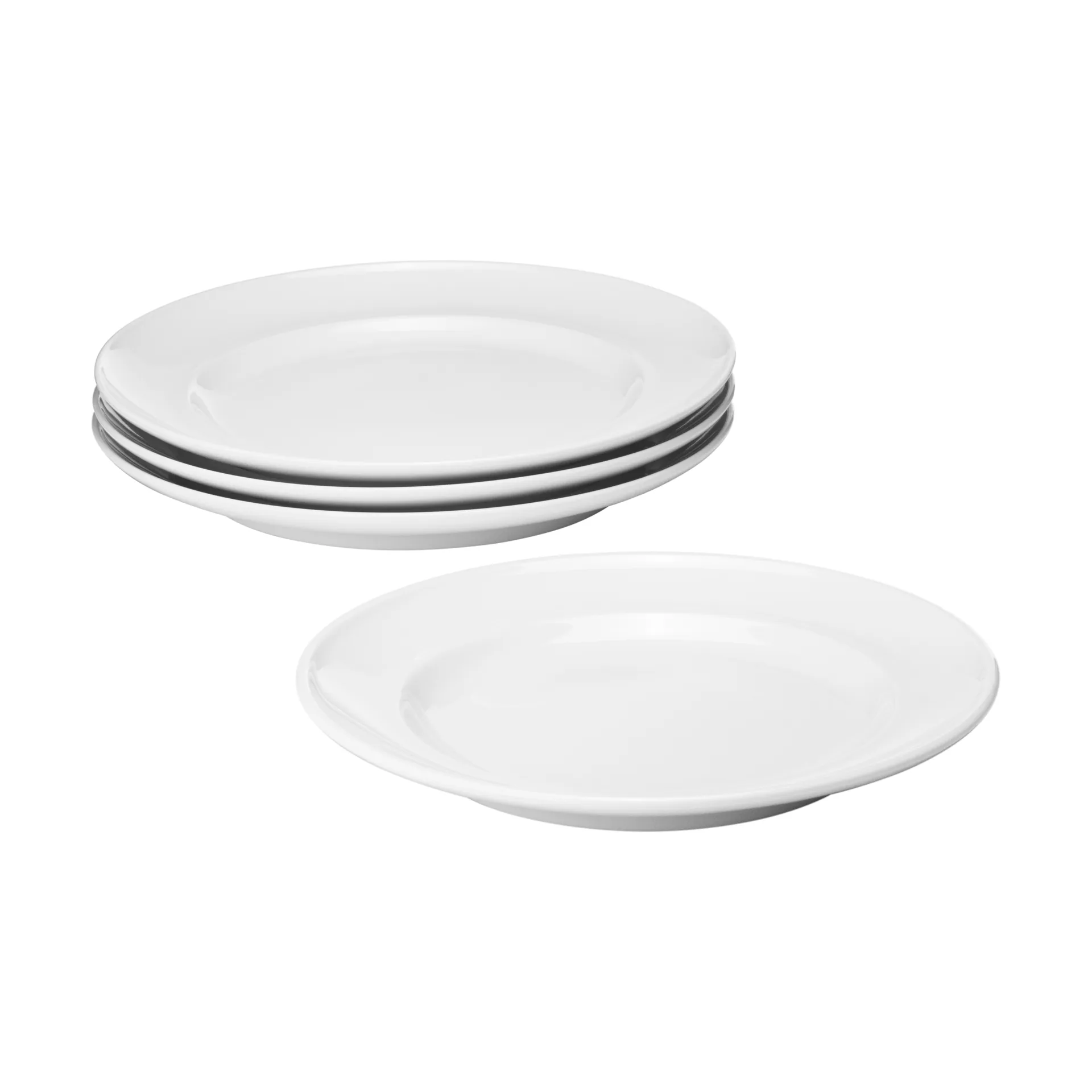 4 Platos Koppel Ø16 cm, Blanco Georg Jensen