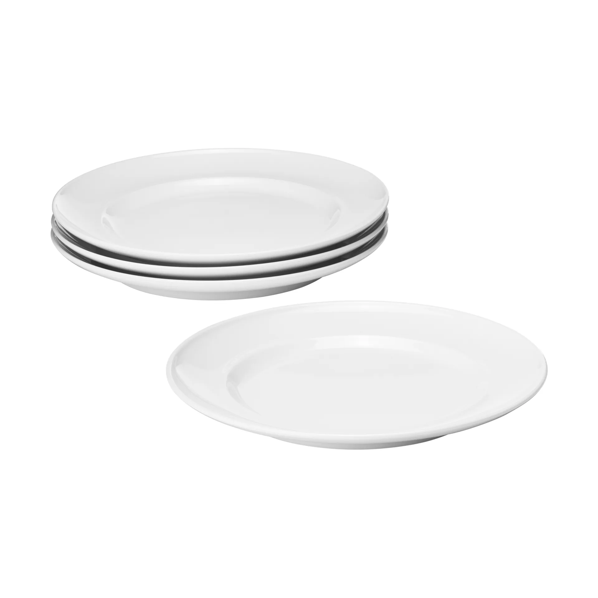 4 Platos Koppel Ø22 cm, Blanco Georg Jensen