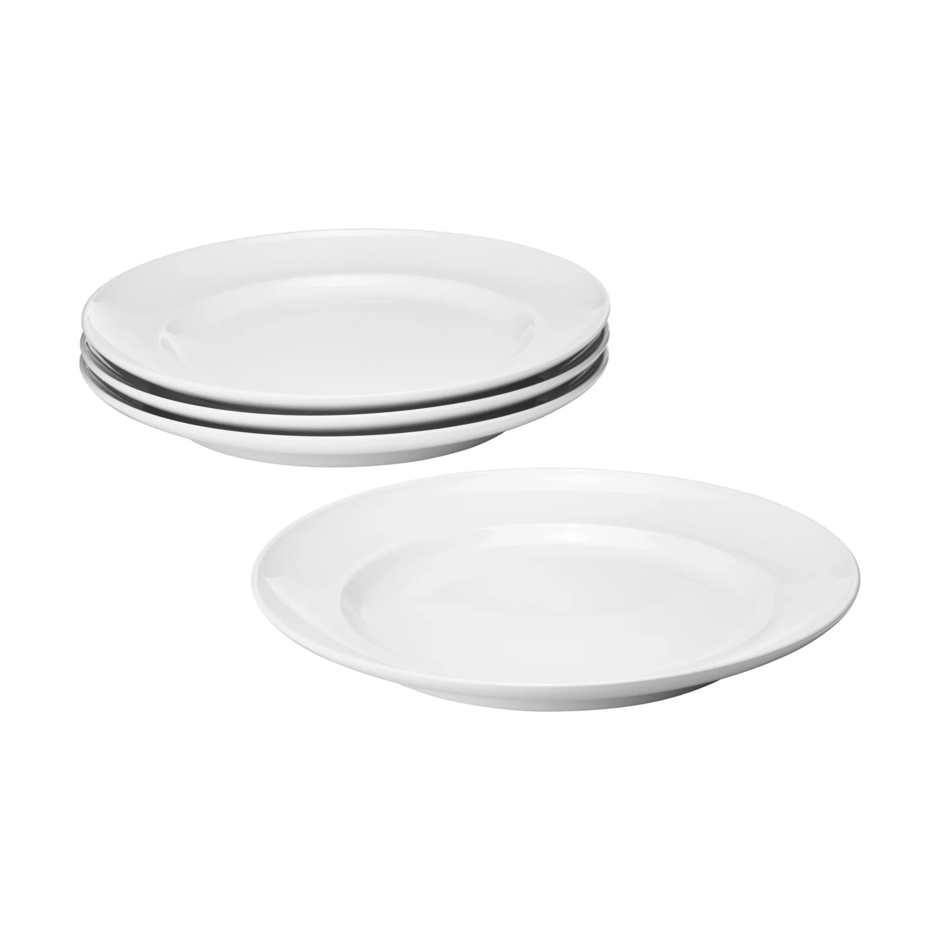 4 Platos Koppel Ø27 cm, Blanco Georg Jensen
