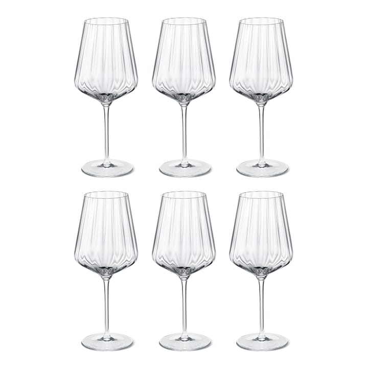 6 Copas de vino blanco Bernadotte - Cristalino - Georg Jensen