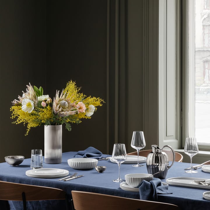 6 Copas de vino blanco Bernadotte, Cristalino Georg Jensen