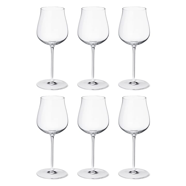 6 Copas de vino blanco Sky 35 cl - Cristalino - Georg Jensen