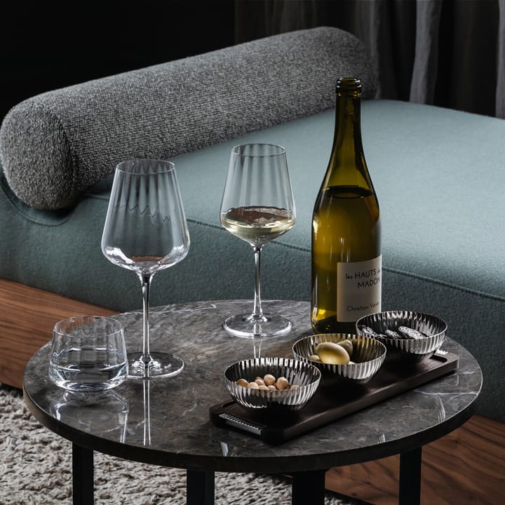 6 Copas de vino tinto Bernadotte, Cristalino Georg Jensen