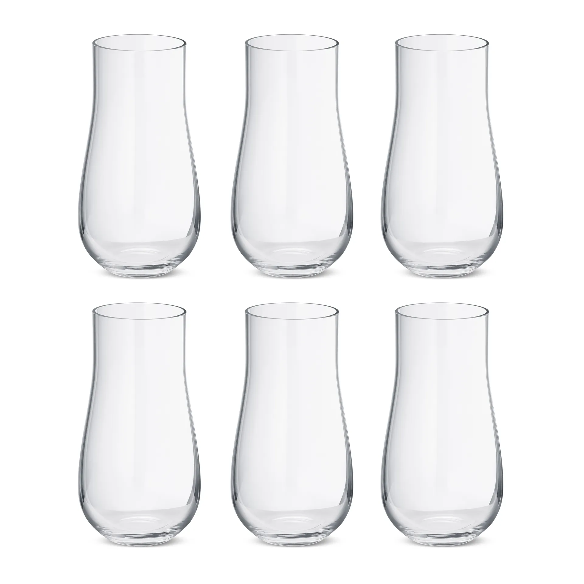 6 Vasos altos Sky 45 cl, Cristalino Georg Jensen