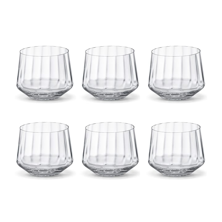 6 Vasos bajos Bernadotte 25 cl - Cristalino - Georg Jensen