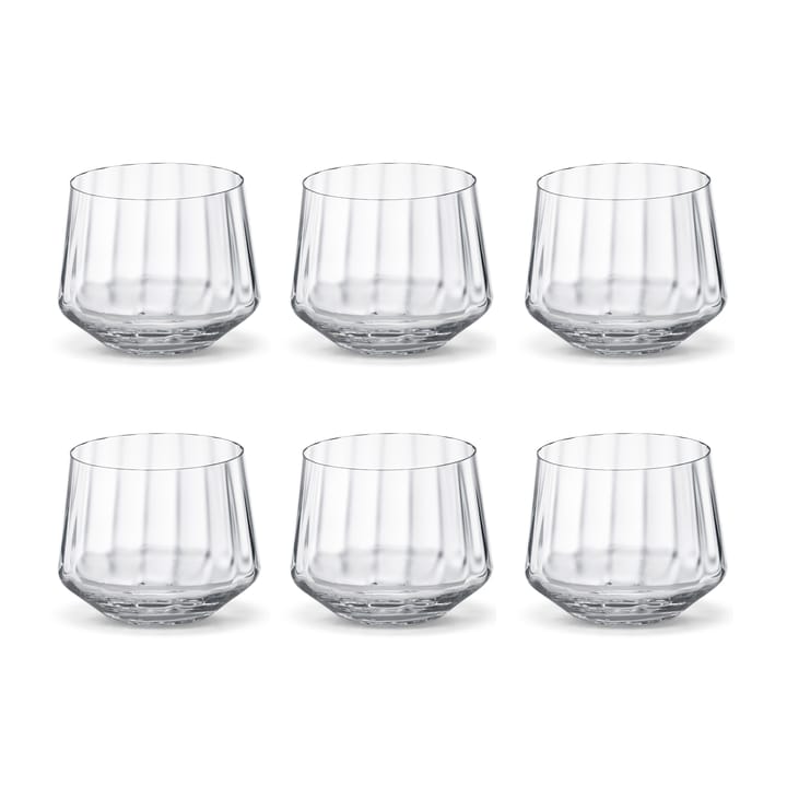 6 Vasos bajos Bernadotte 25 cl - Cristalino - Georg Jensen