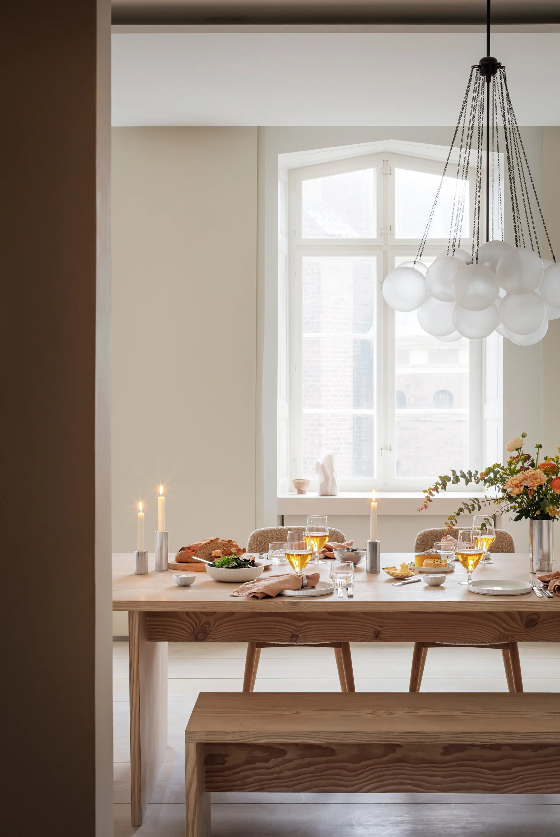 6 Vasos de cerveza Bernadotte 52 cl, Transparente Georg Jensen