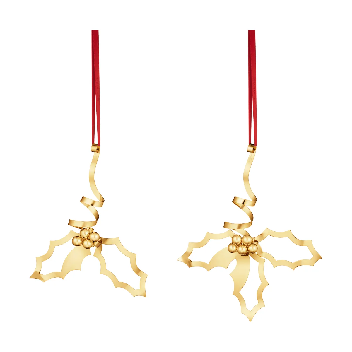 adorno de mesa de 2026, Oro, 2 piezas Georg Jensen