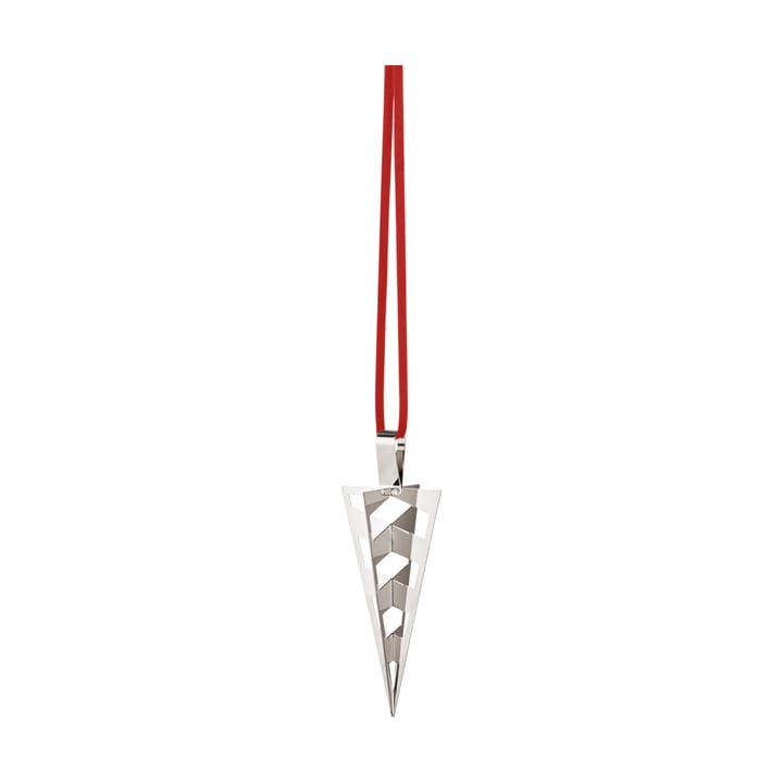 Adorno navideño cono 2025 - Latón chapado en paladio - Georg Jensen