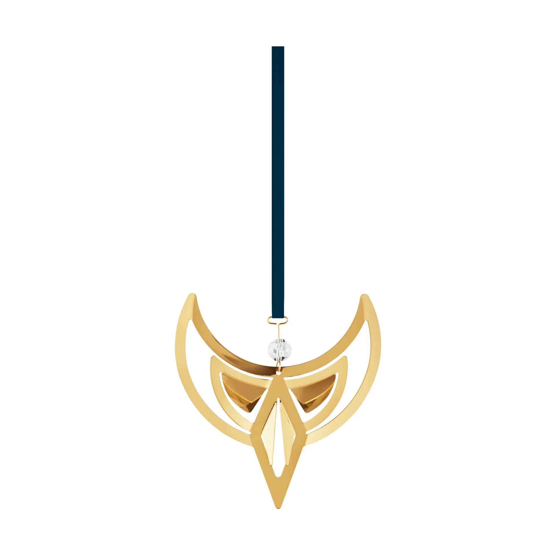 Ángel colgante de Navidad 2024, Chapado en oro Georg Jensen