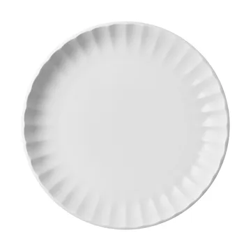 Bernadotte plato de coulé - Blanco, Ø16,5 cm - Georg Jensen