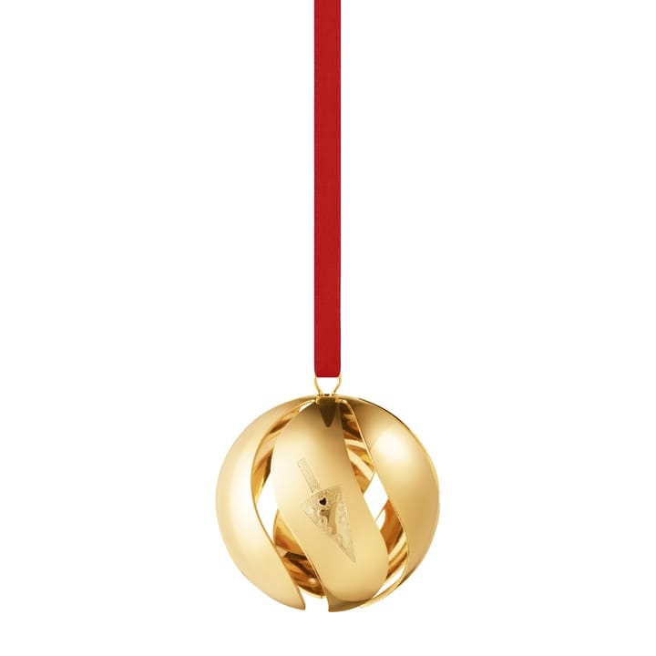 Bola de navidad 2022, chapado en oro Georg Jensen