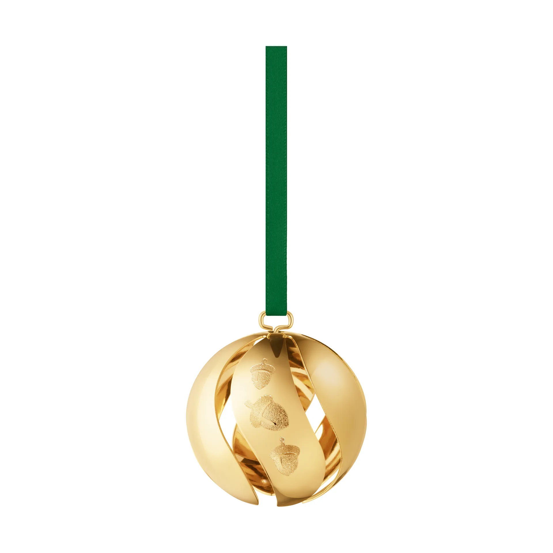 Bola de Navidad 2023, Chapado en oro Georg Jensen