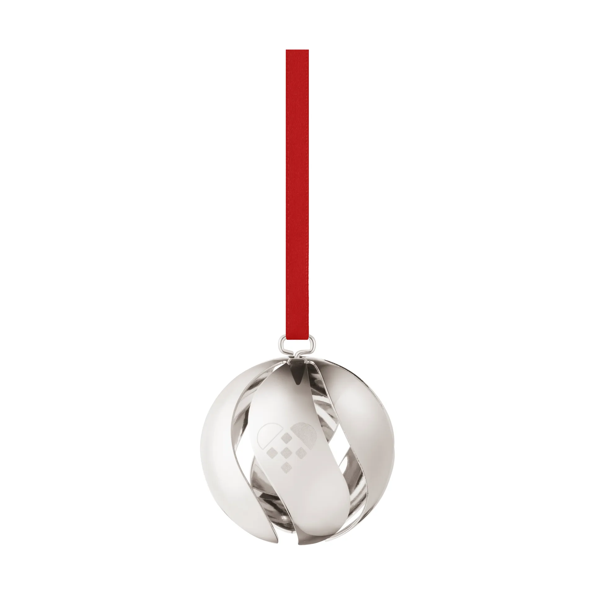 Bola de Navidad 2025, Latón chapado en paladio Georg Jensen