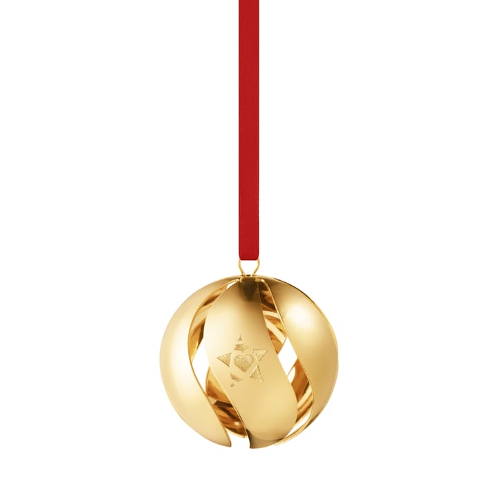 Bola de Navidad año 2019 - chapado en oro - Georg Jensen