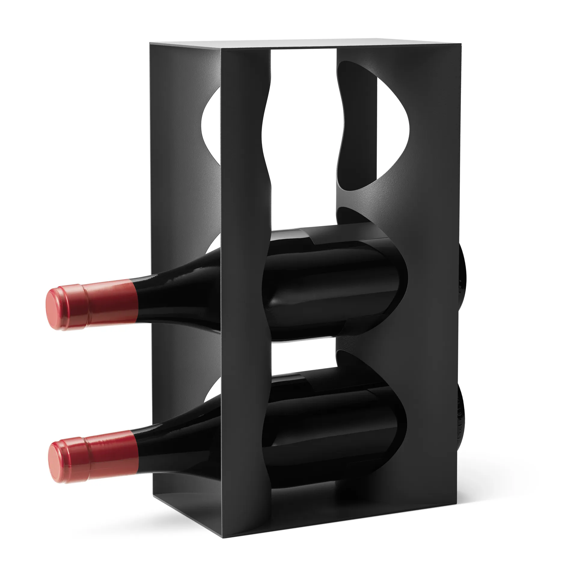 Botellero Alfredo 3 botellas 33,6x12 cm, Black Georg Jensen