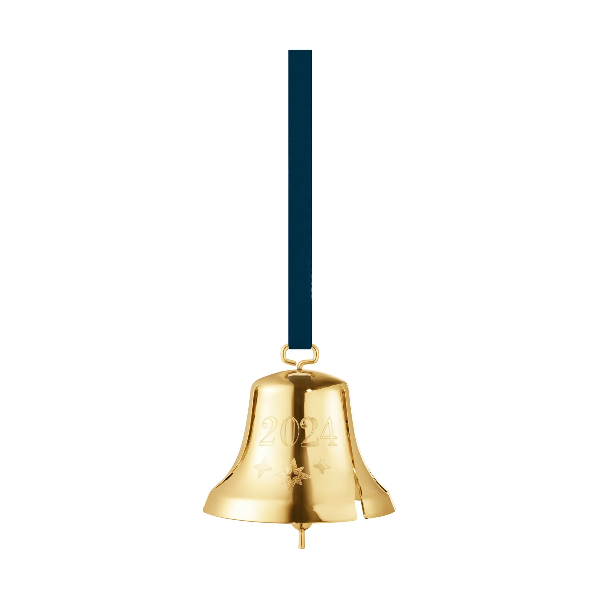 Campana de Navidad 2024, Chapado en oro Georg Jensen
