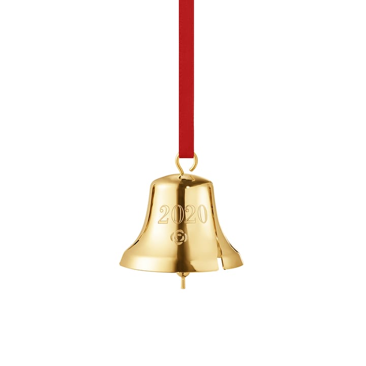 Campana de navidad año 2020 - chapado en oro - Georg Jensen