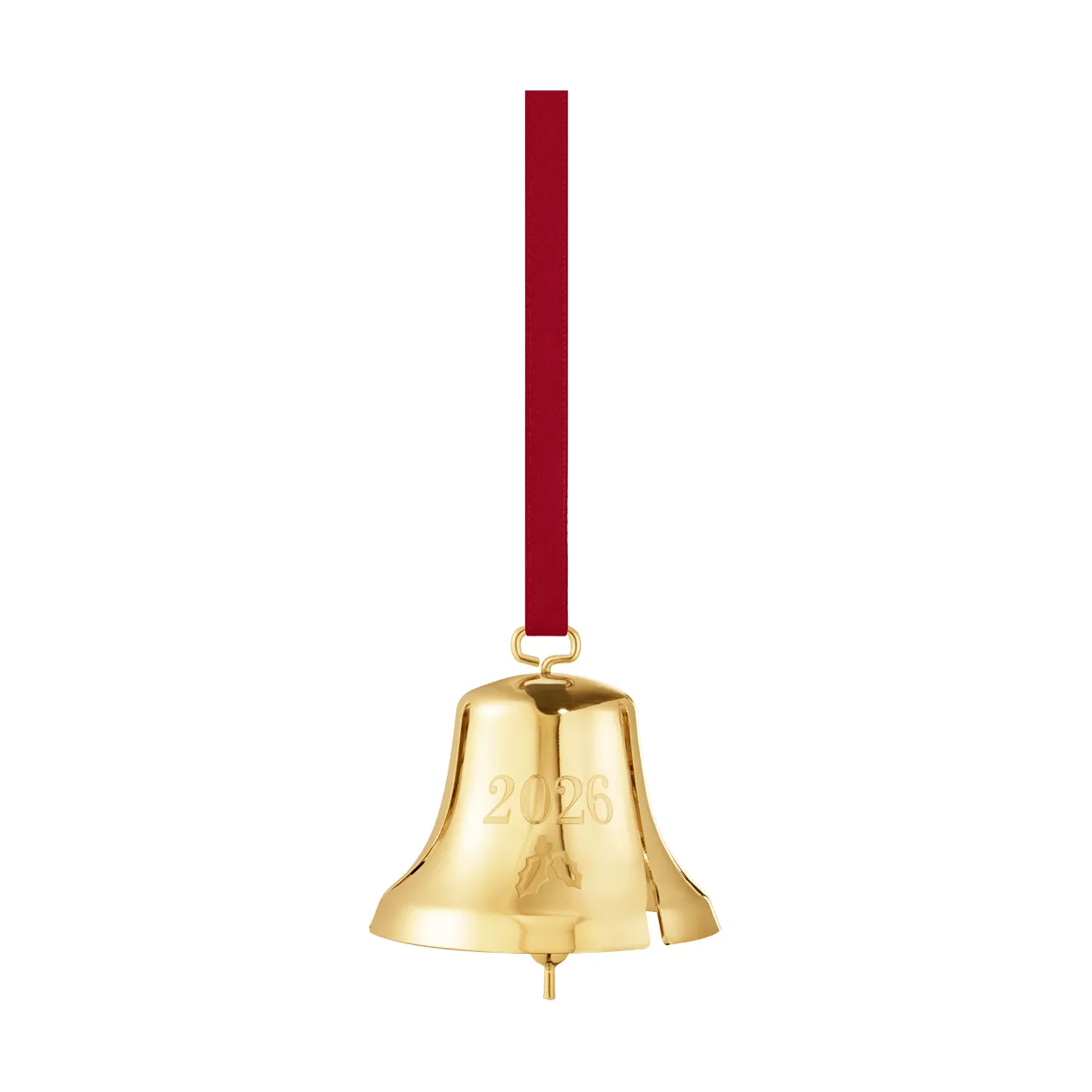 campana de Navidad de 2026, oro Georg Jensen