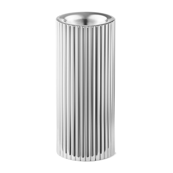 Candelabro Bernadotte 11 cm, acero inoxidable Georg Jensen