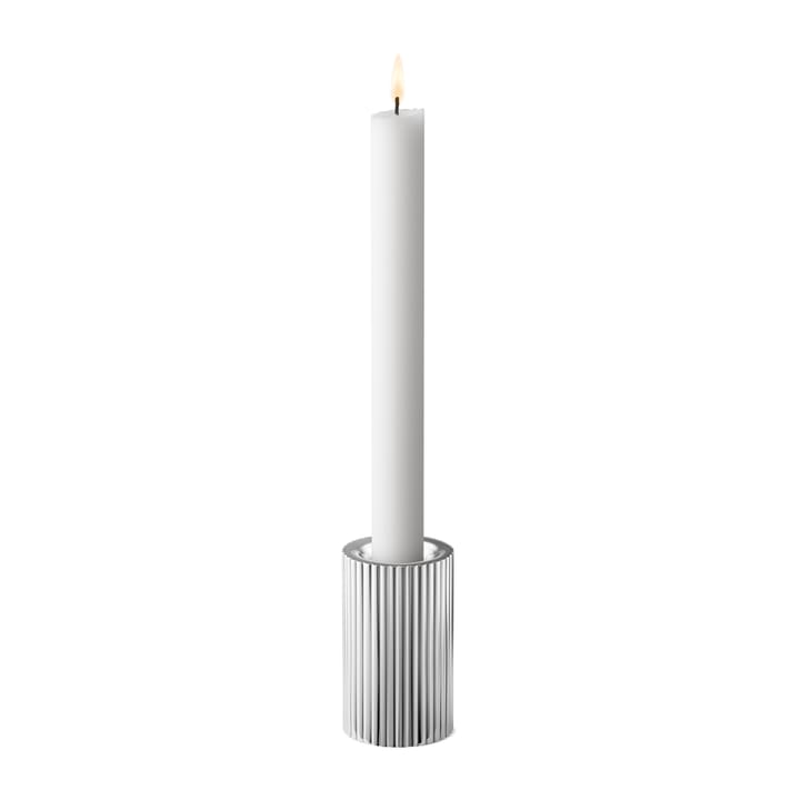 Candelabro Bernadotte 3 piezas, acero inoxidable Georg Jensen