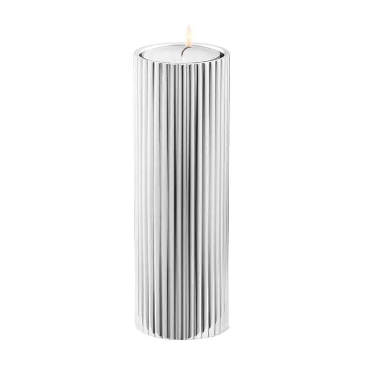 Candelabro Bernadotte 3 piezas, acero inoxidable Georg Jensen