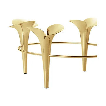 Candelabro Bloom Ø28 cm - Dorado - Georg Jensen
