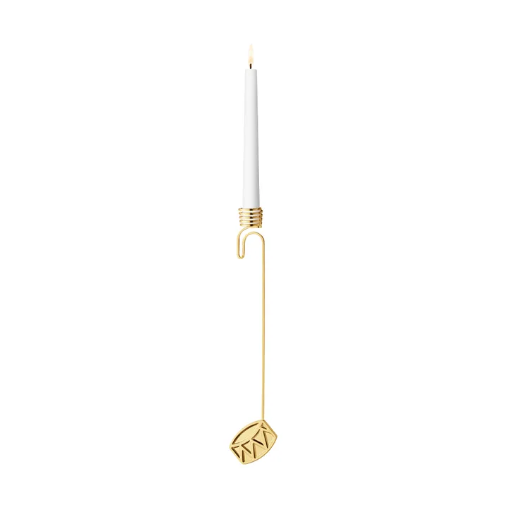 candelabro de 2026 - tambor, dorado - Georg Jensen