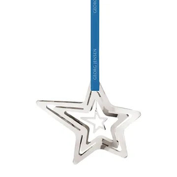 Colgante de navidad 2021 Shooting Star - Baño de paladio - Georg Jensen
