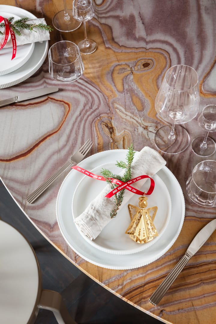 Colgante de navidad 2022 ángel, chapado en oro Georg Jensen