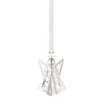 Colgante de navidad 2022 ángel - chapado en paladio - Georg Jensen