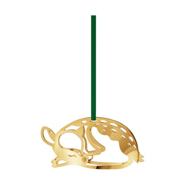 Colgante de Navidad 2023 ciervo - Chapado en oro - Georg Jensen