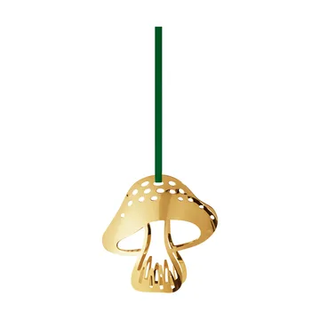 Colgante de Navidad 2023 seta - Chapado en oro - Georg Jensen