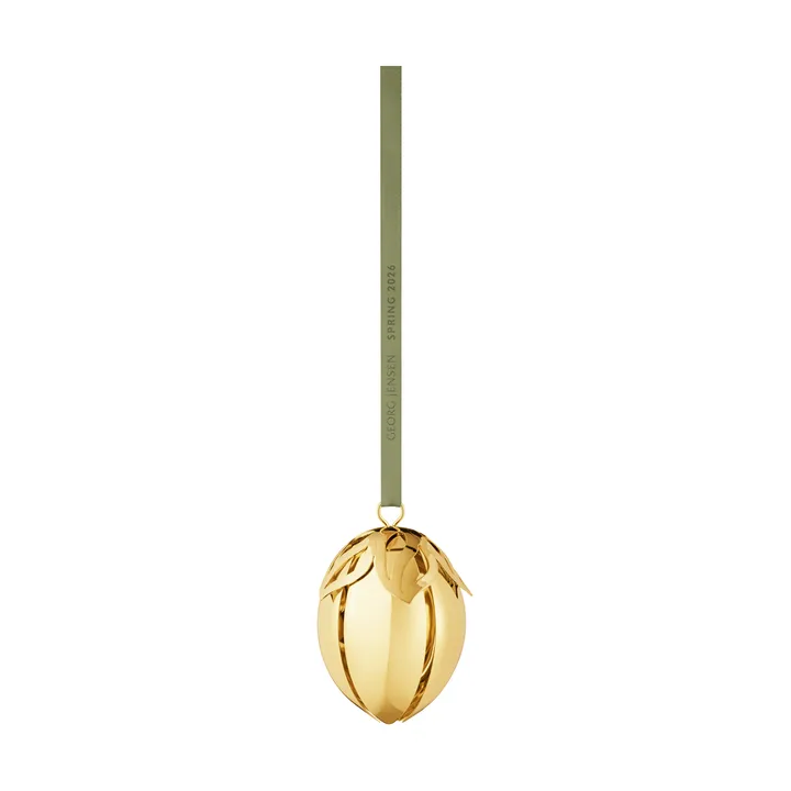 Colgante huevo de Pascua Georg Jensen - Bañado en oro de 18K - Georg Jensen