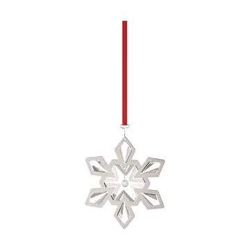 Copo de nieve de Navidad 2024 - Chapado en paladio - Georg Jensen