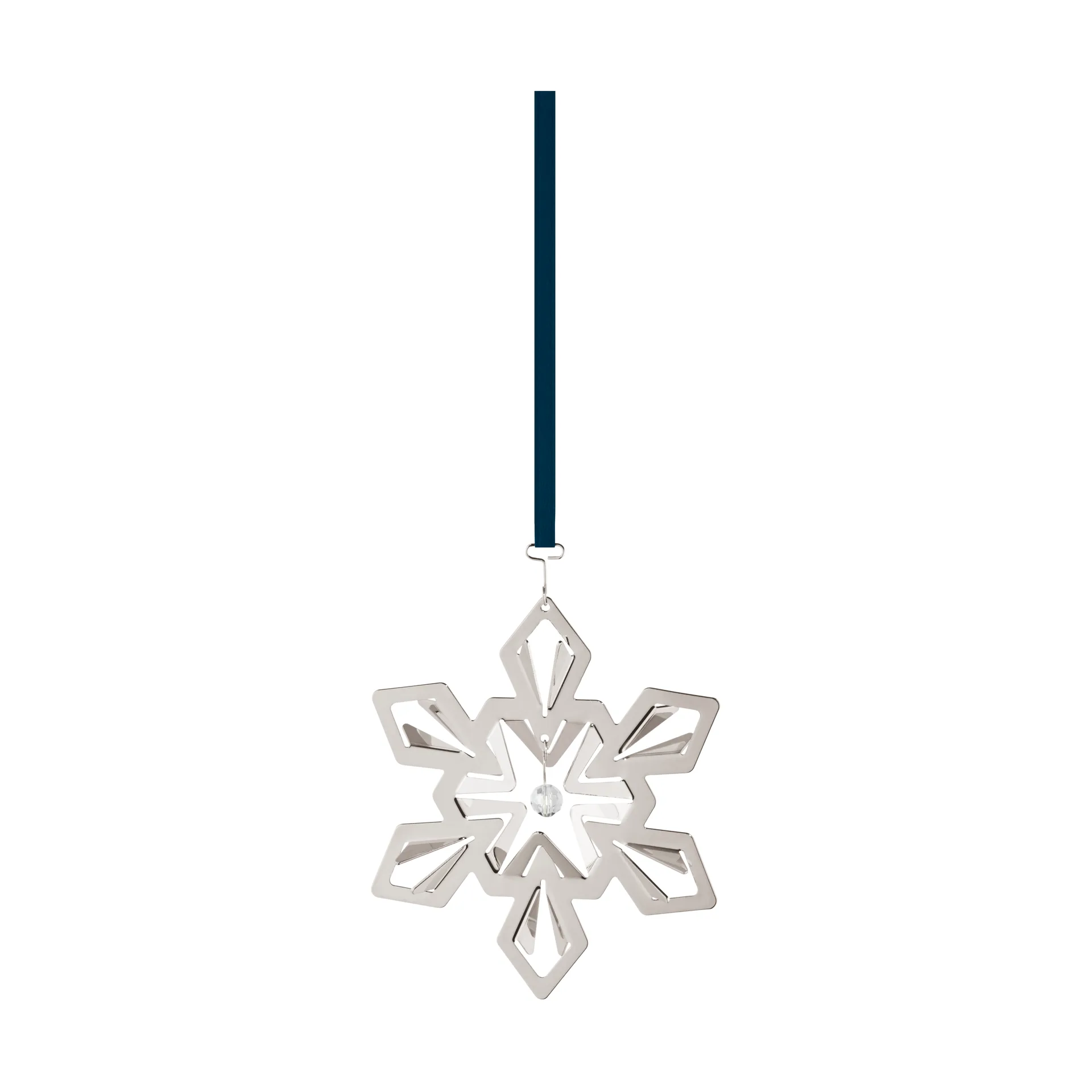 Copo de nieve de Navidad 2024, Chapado en paladio Georg Jensen