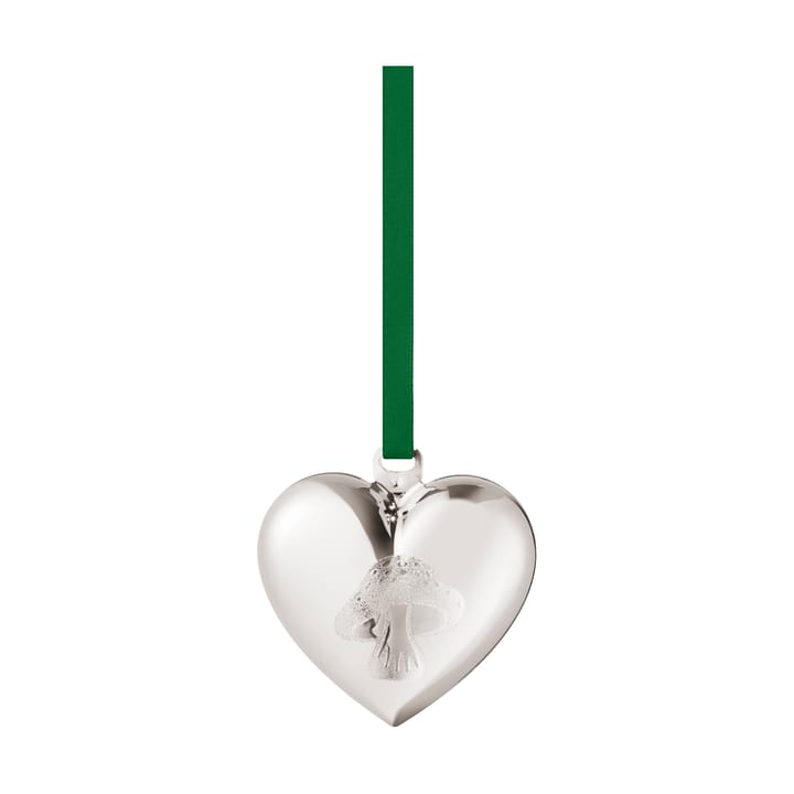 Corazón de Navidad 2023, Chapado en paladio Georg Jensen