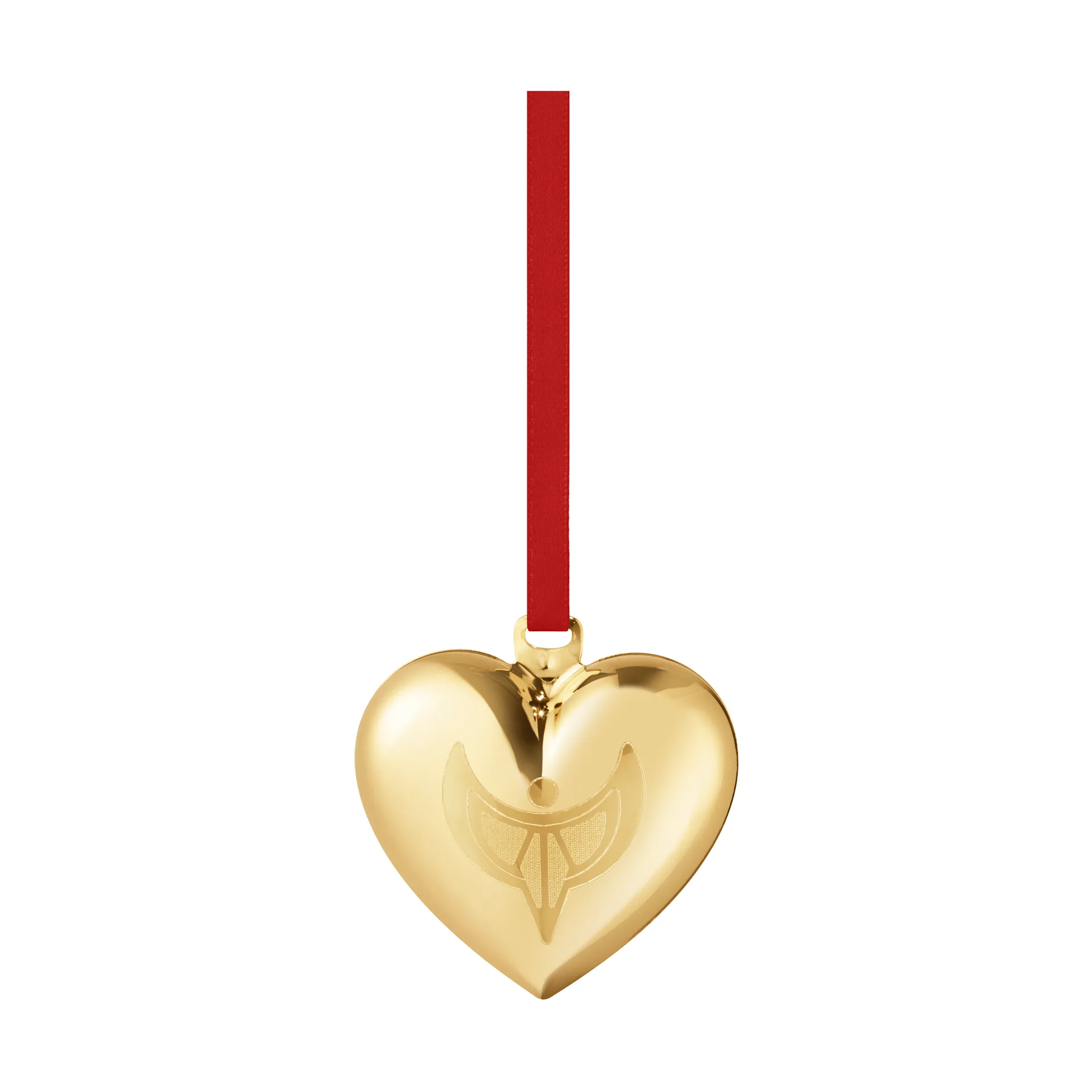 Corazón de Navidad 2024, Chapado en oro Georg Jensen