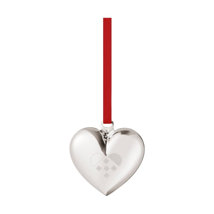 Corazón de Navidad 2025 - Latón chapado en paladio - Georg Jensen