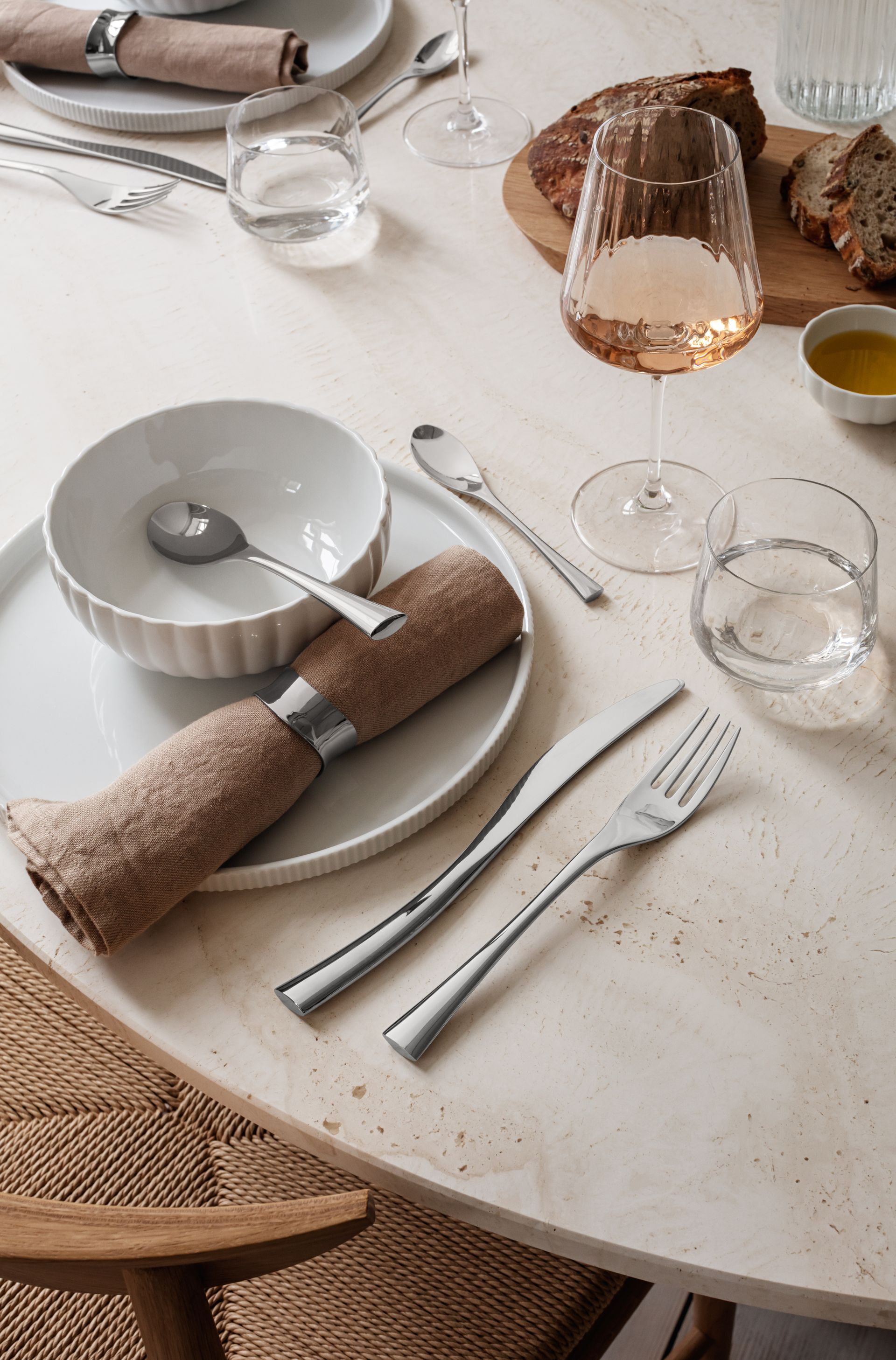 Cubertería Cobra acero inoxidable, 4 piezas Georg Jensen