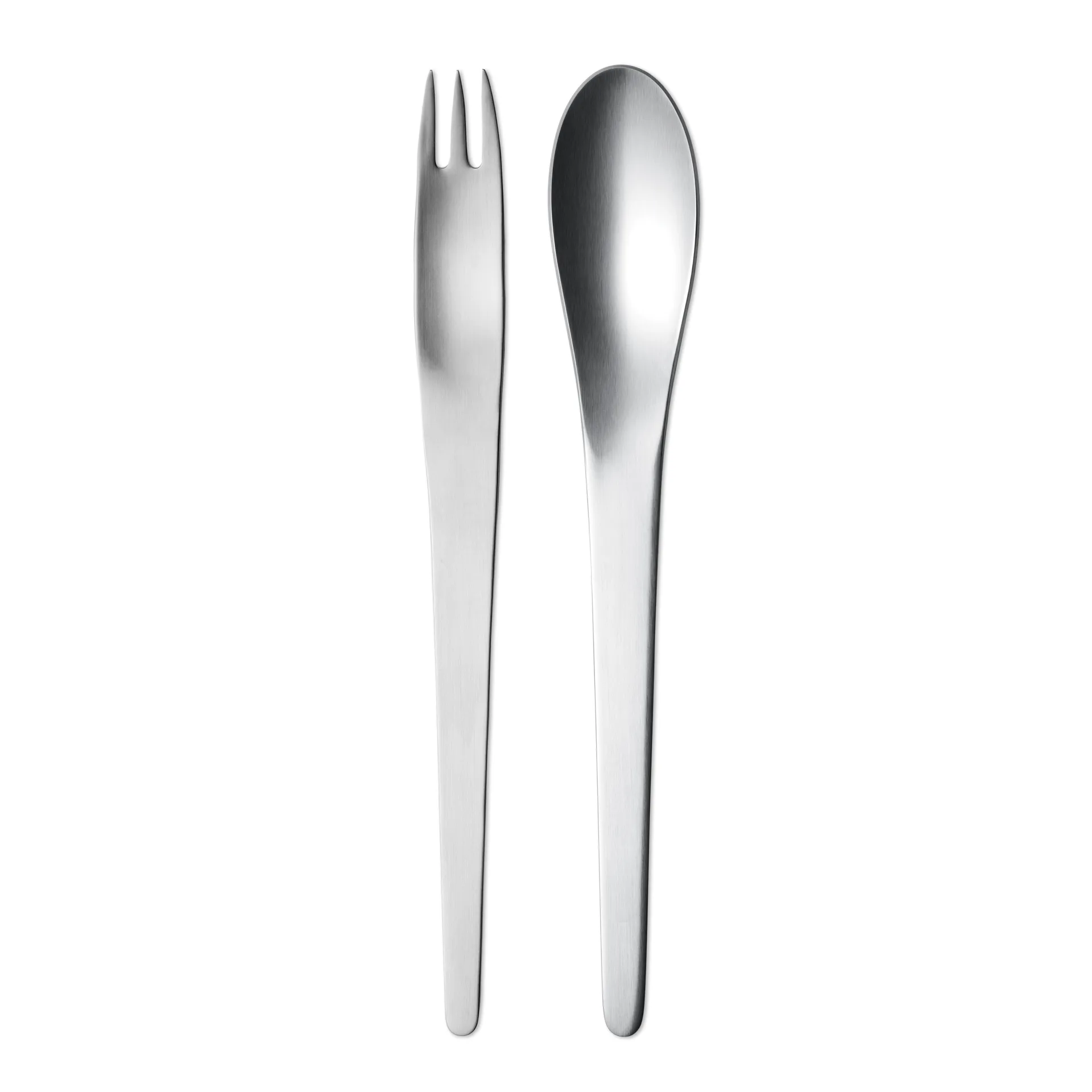 Cubiertos de ensalada Arne Jacobsen, 2 cubiertos Georg Jensen