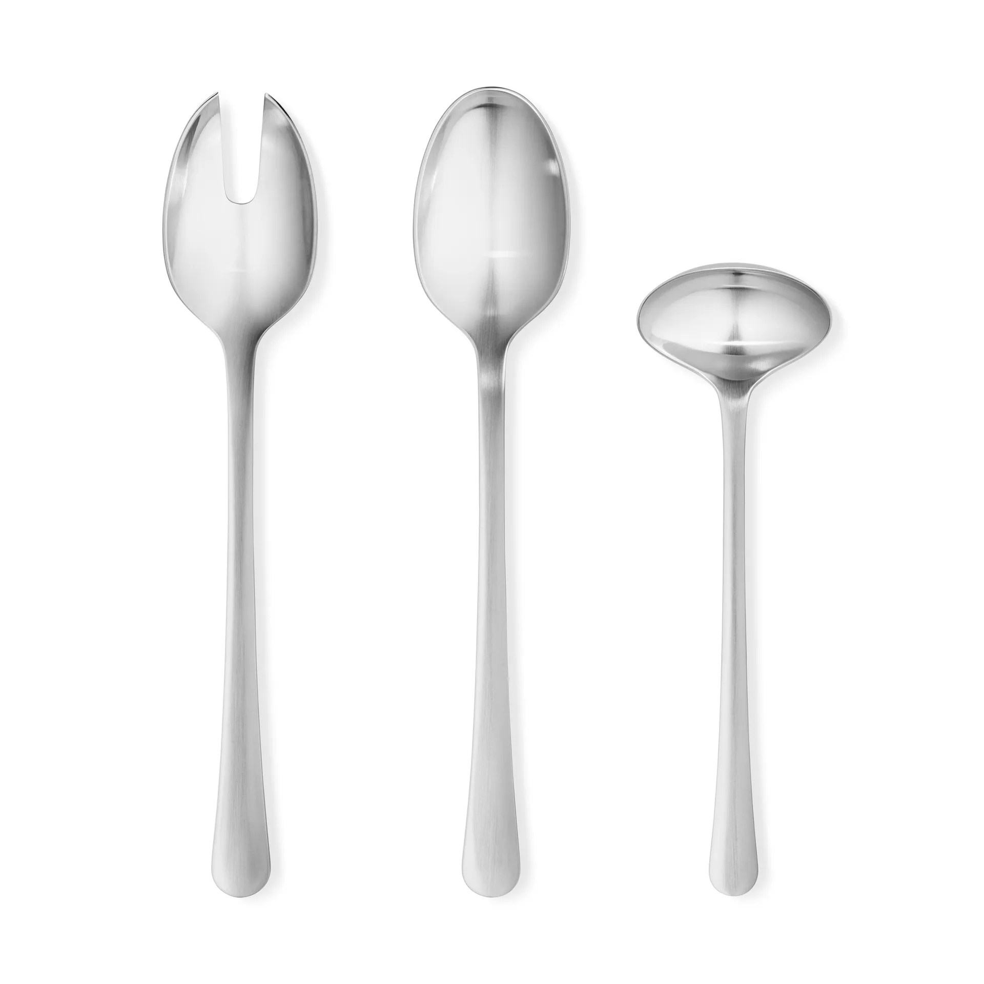 Cubiertos de servir Copenhagen mate, 3 cubiertos Georg Jensen