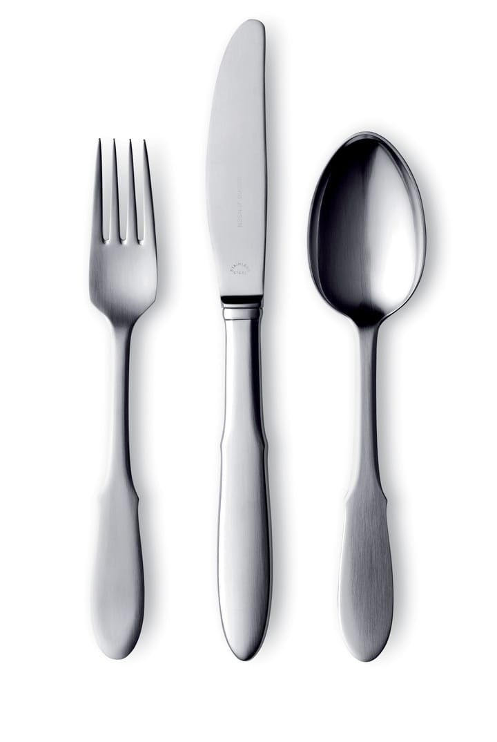 Cuchara de mesa Mitra mate, acero inoxidable Georg Jensen