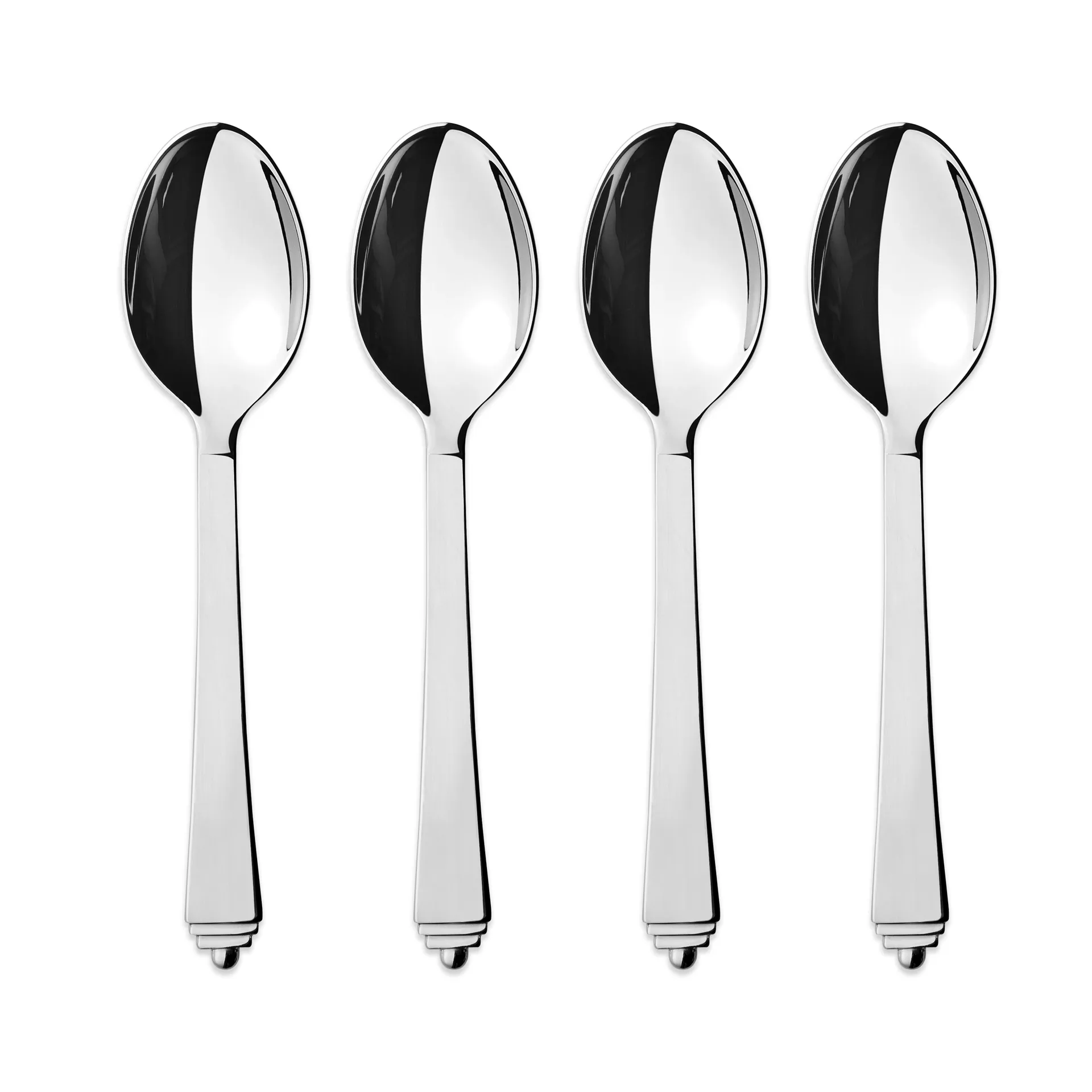 Cucharas de postre Pyramid, set de 4 Georg Jensen